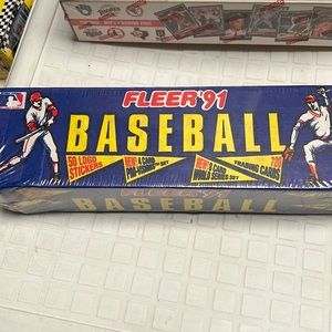 COPY - 1991 Fleer baseball factory set! Sealed
